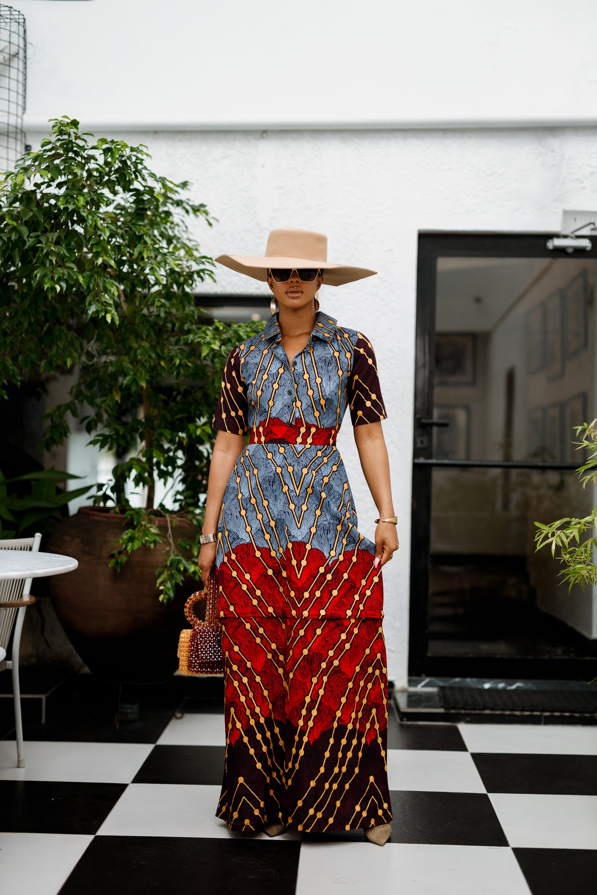 Maya Convertible Maxi/Midi Dress M