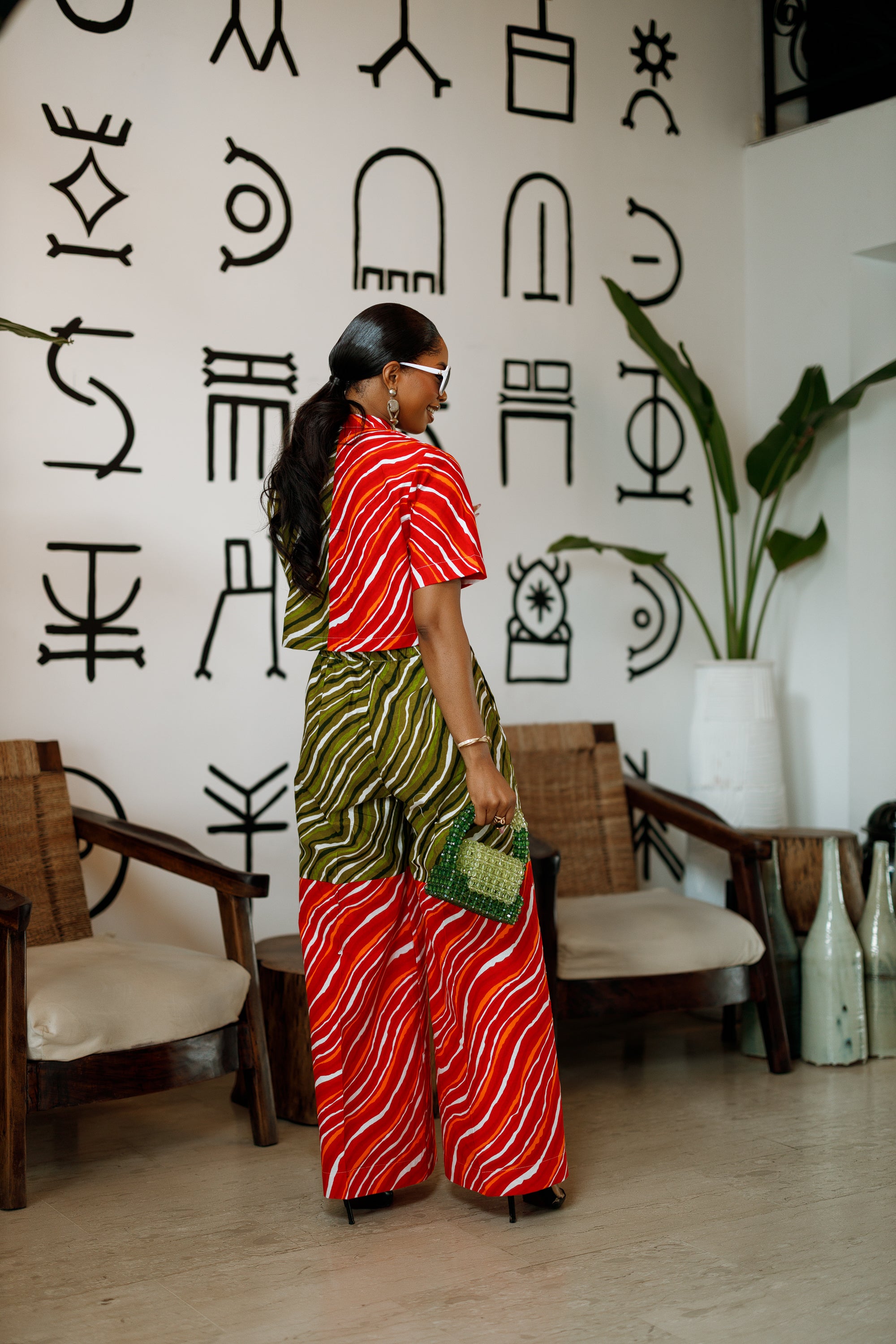 Meji Top & Pants set