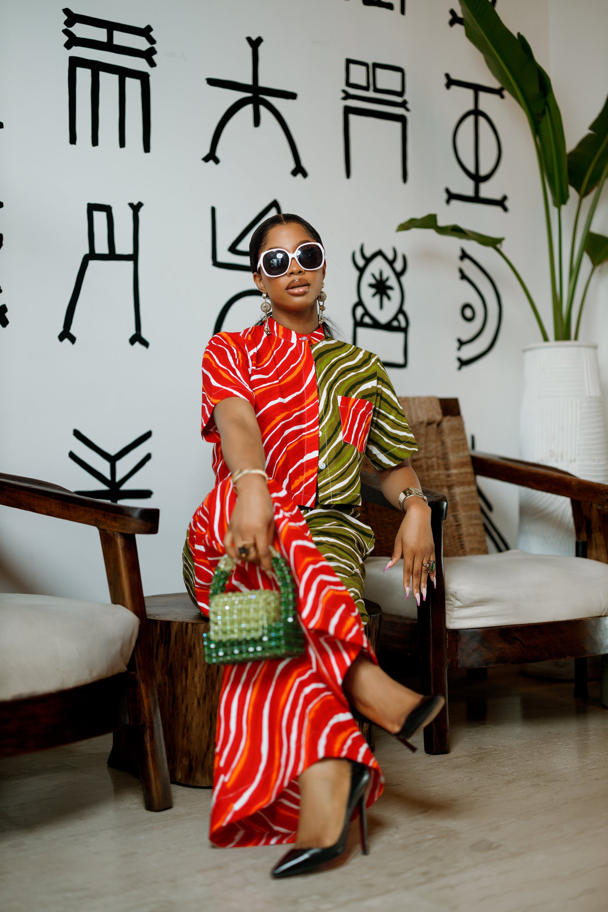 Meji Top & Pants set