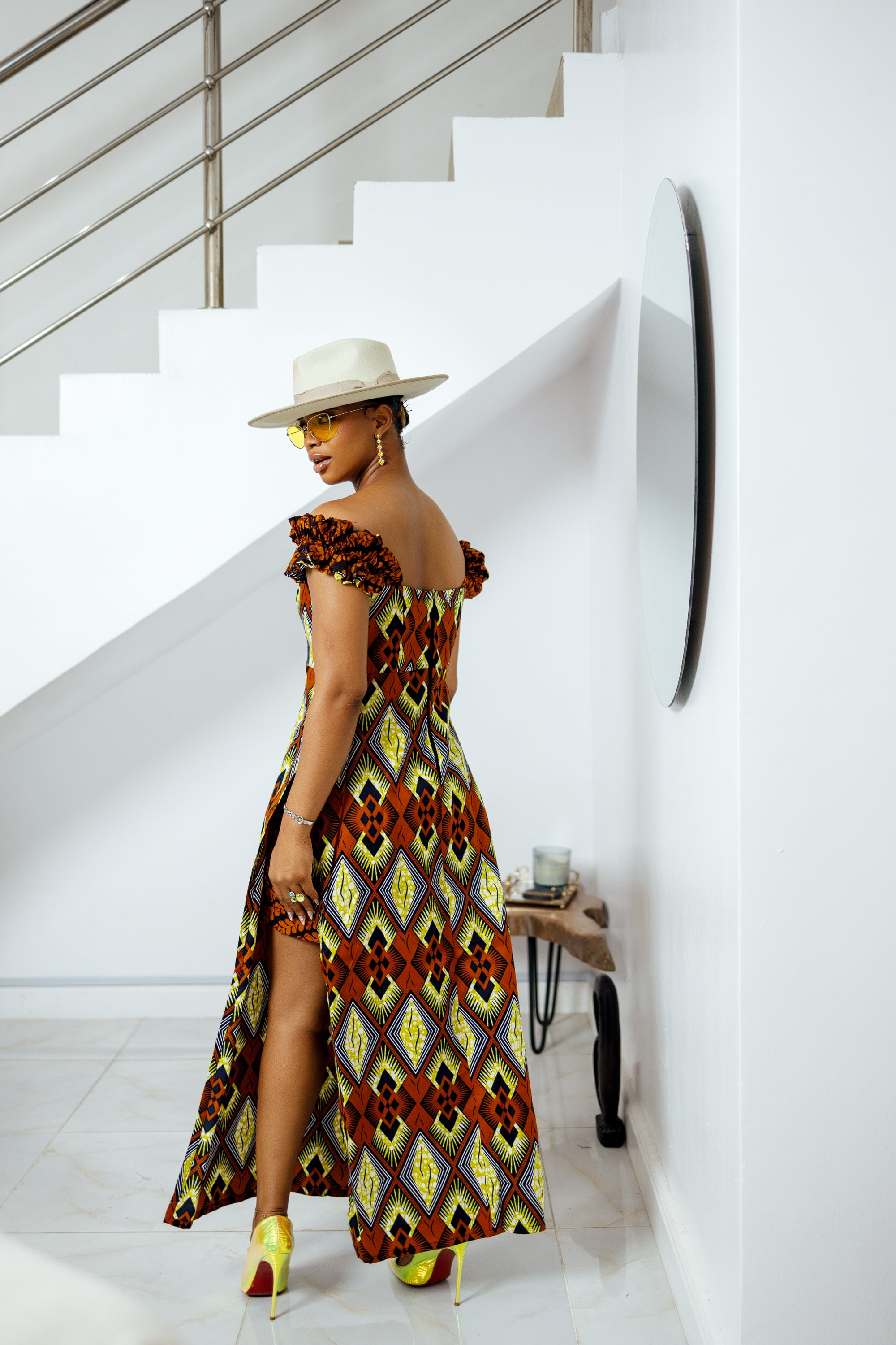 ZOI Kaftan dress & shorts set S ZOI Kaftan dress & shorts set S