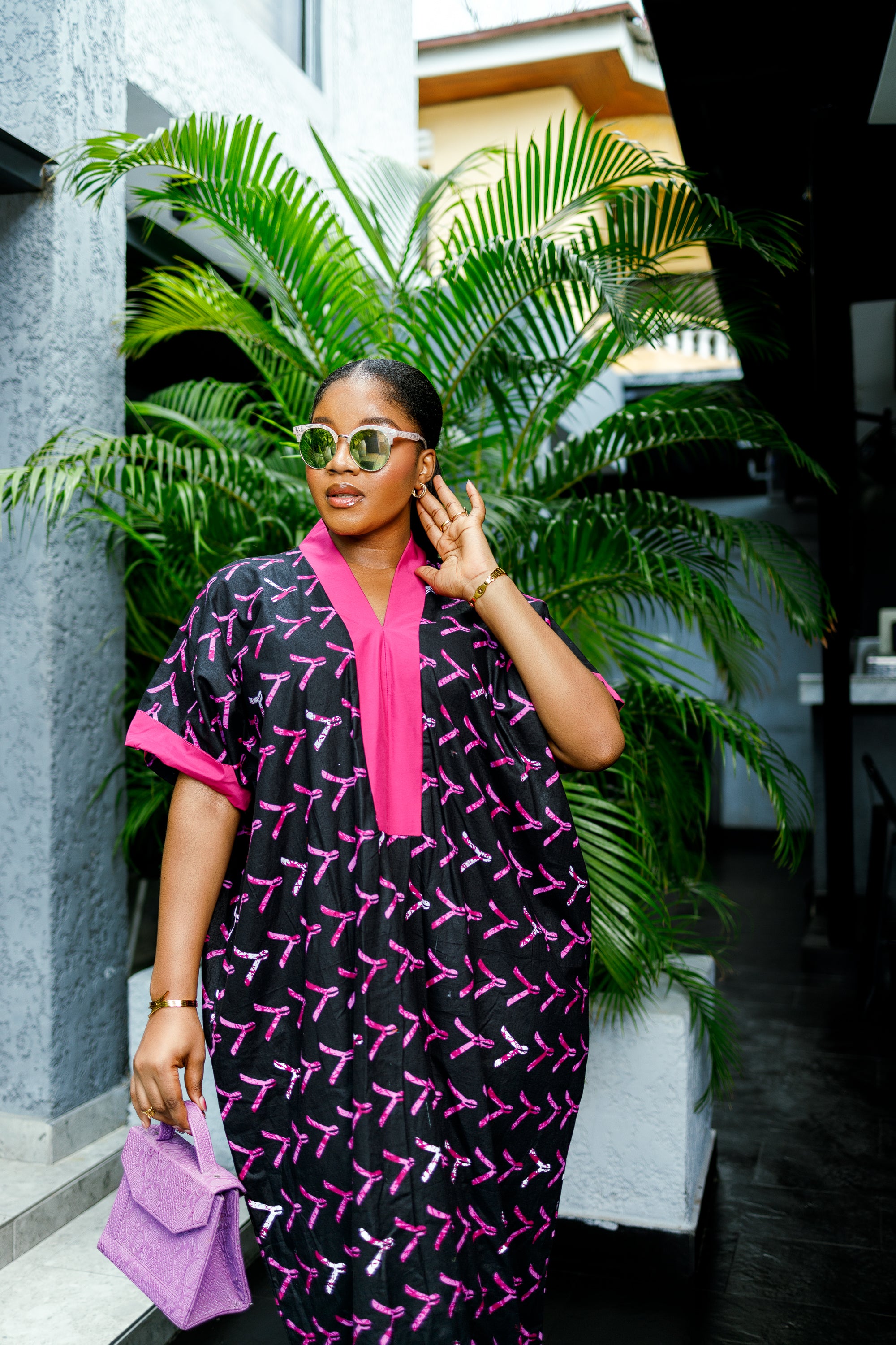 (Pink) Buky Bubu dress One Size