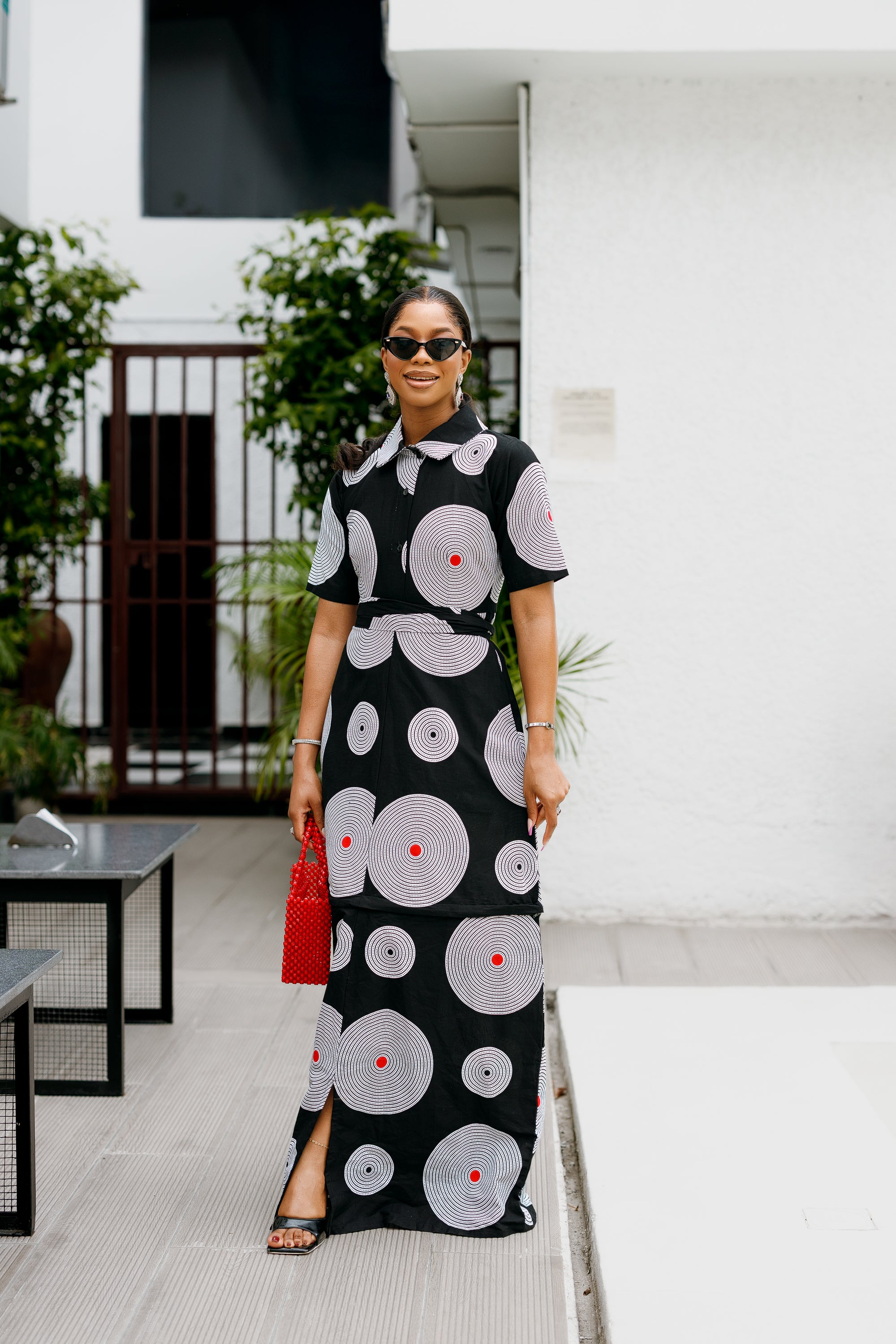 knee length dresses for ladies Jerika Olive Midi Convertible Dress in Plus 2X main image 0