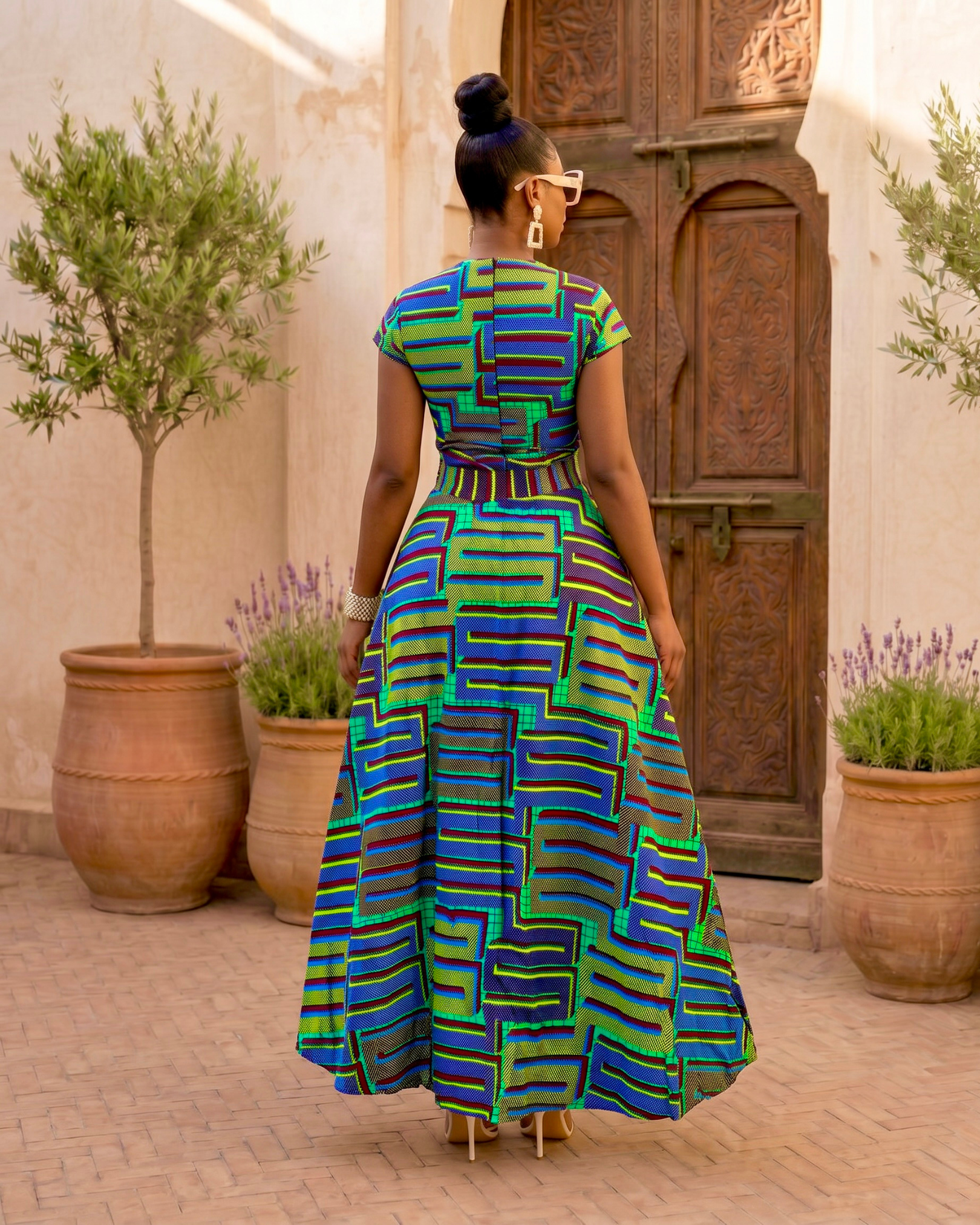 Aura romper/skirt set