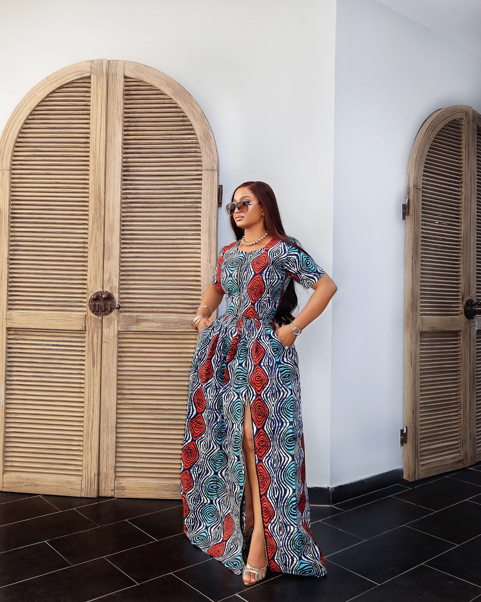 2 piece maxi dress Lustrous Two Pieces Layered Silk kalisa accentuating the movement of the fabric Women's 2 Piece Summer Outfits