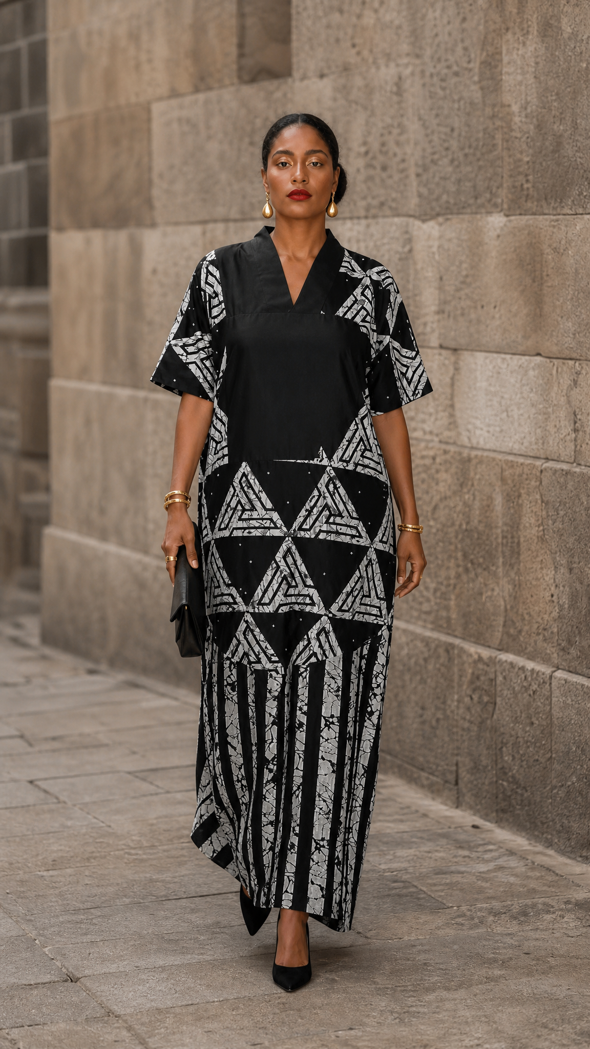 Buky Bubu dress (Black) (Pre-Order Ships From July 3)