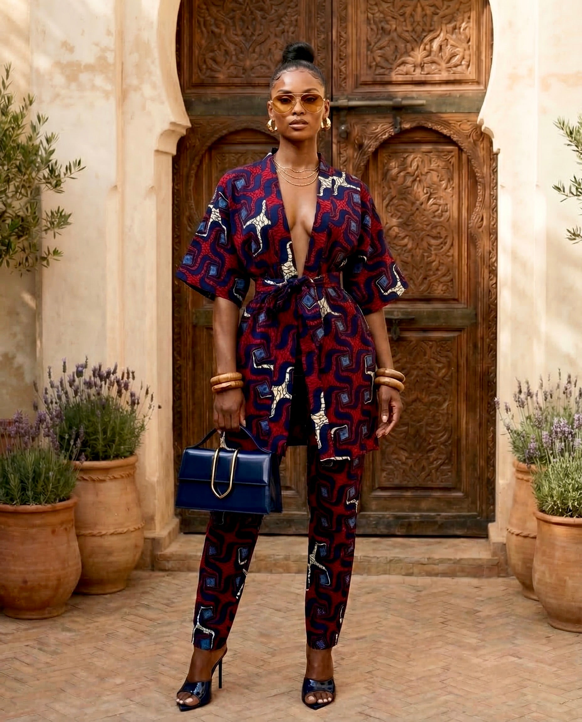 Tatiana Kimono and Pant set