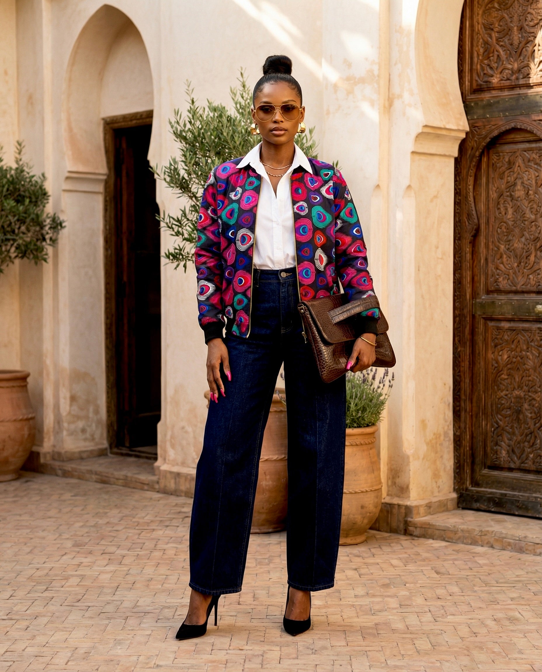 Zambia bomber Jacket (Pre Order Ships from April 29)