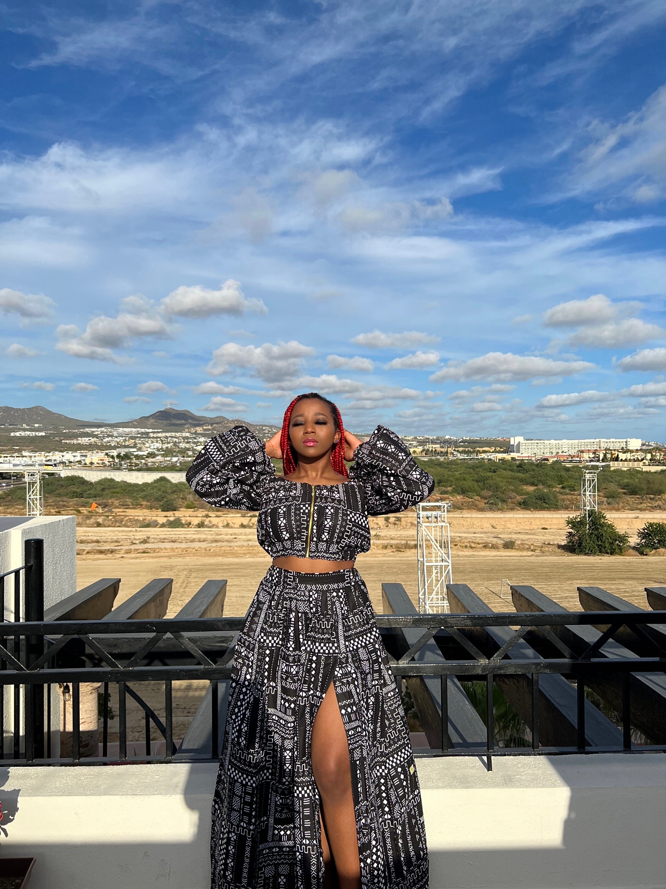 Akuade skirt/top set(Final Sale)