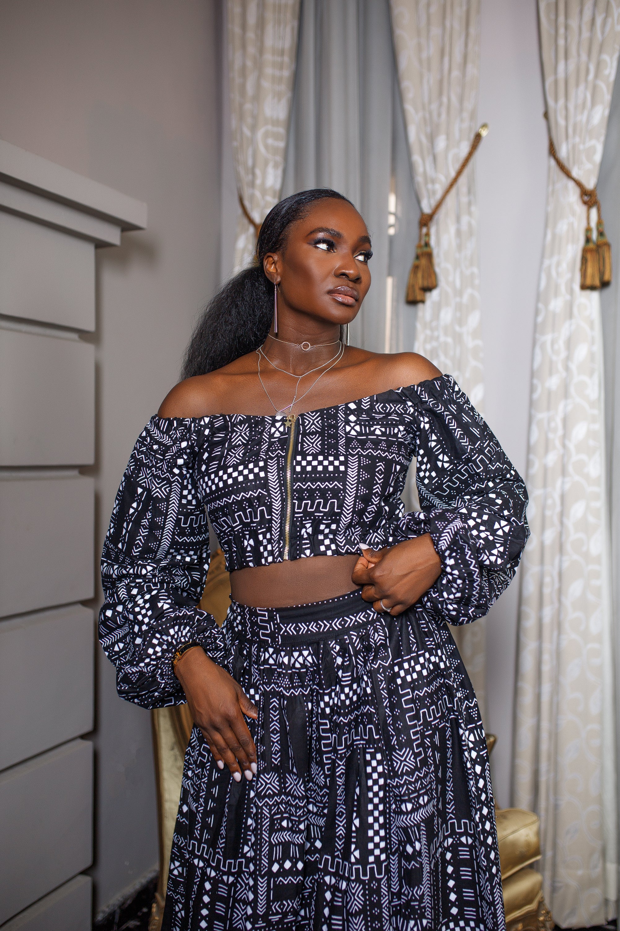 Akuade skirt/top set(Final Sale)