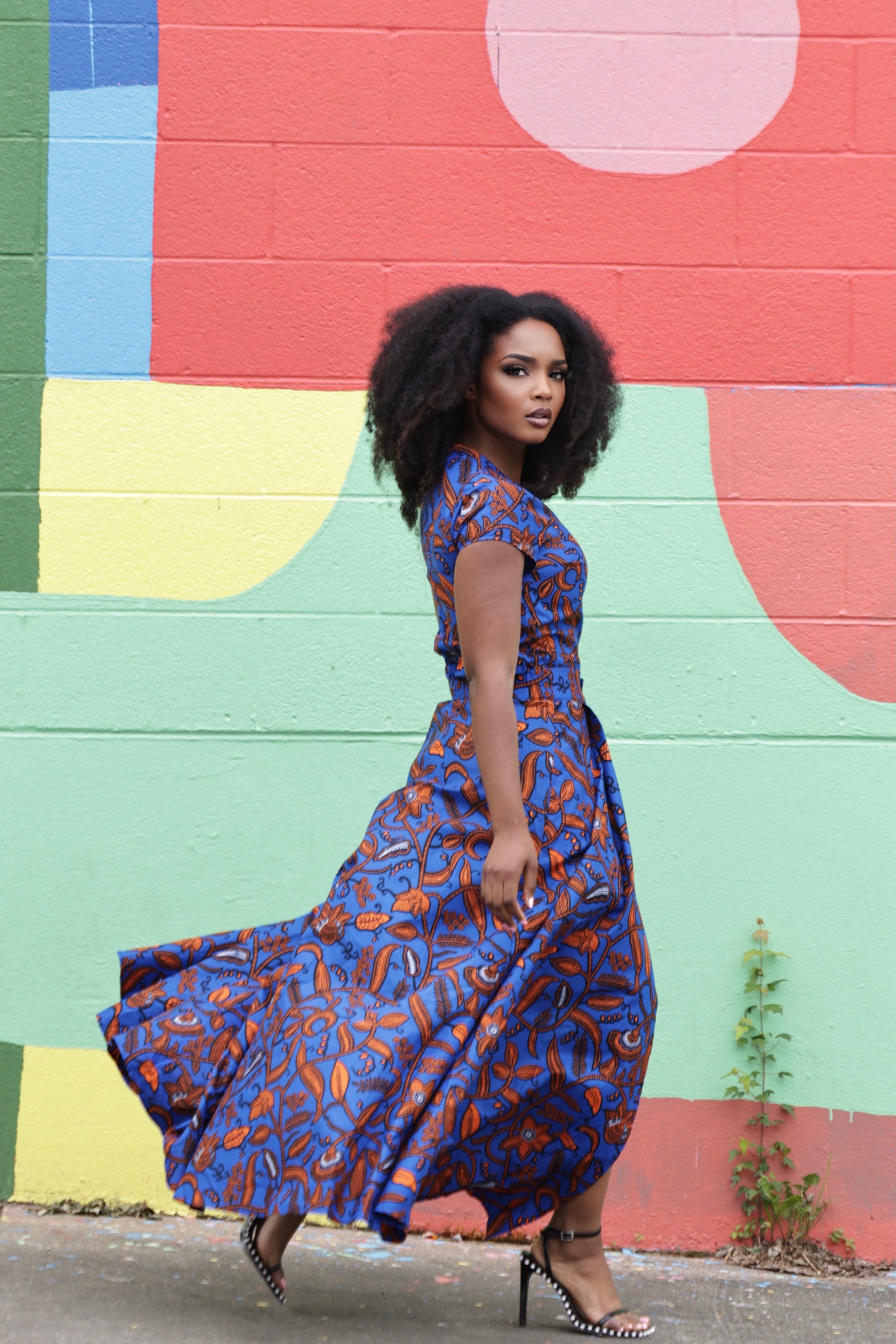 Adisa romper/skirt set