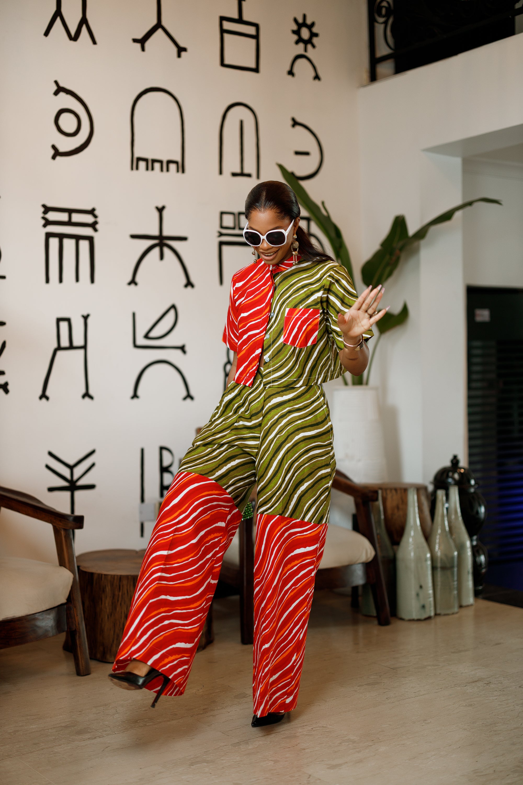 Meji Top & Pants set