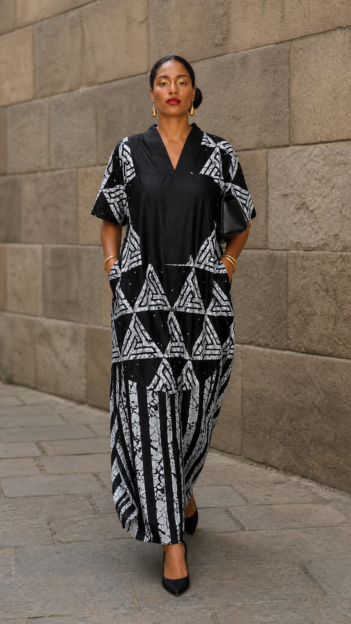 Buky Bubu dress (Black) (Pre-Order Ships From July 3)