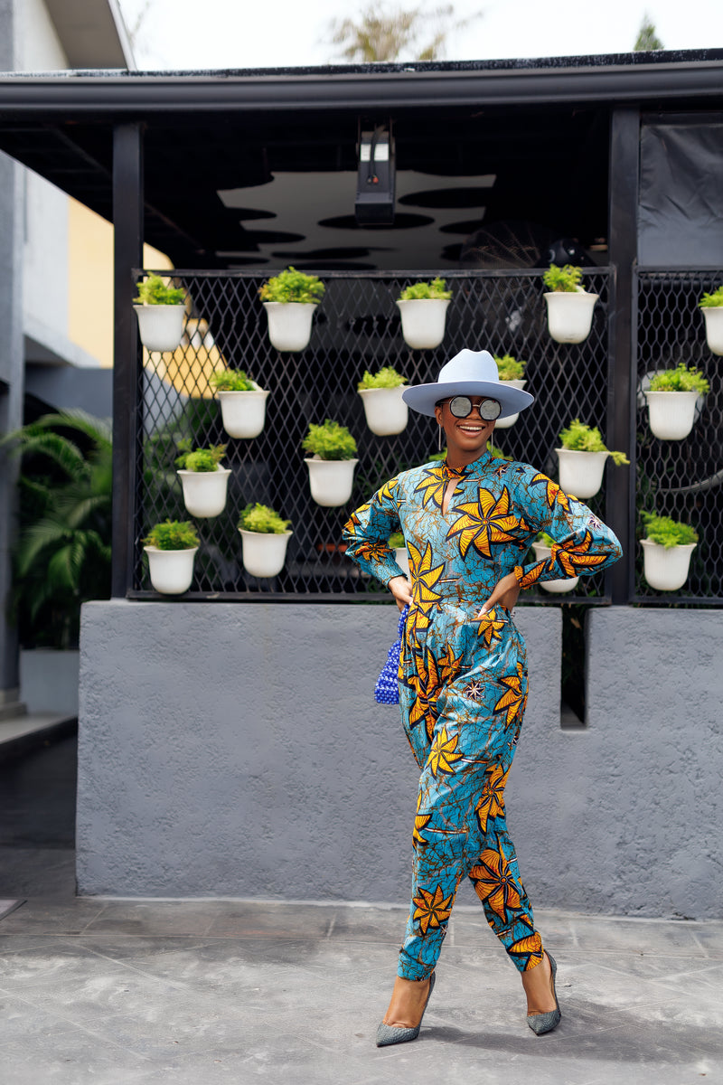 BIHA Jumpsuit & corset set