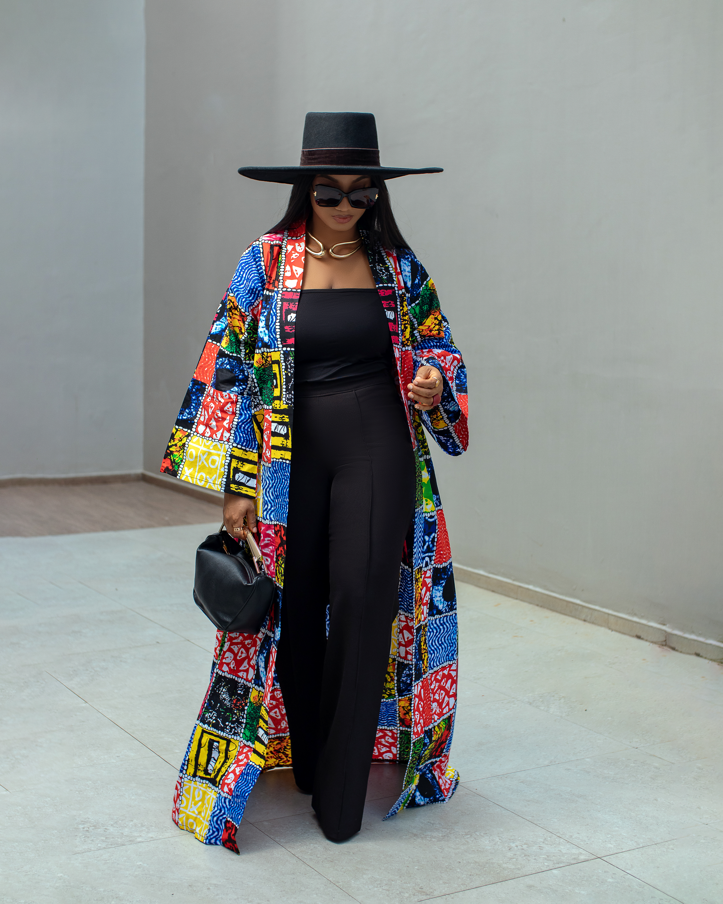 KIMI African Print Kimono