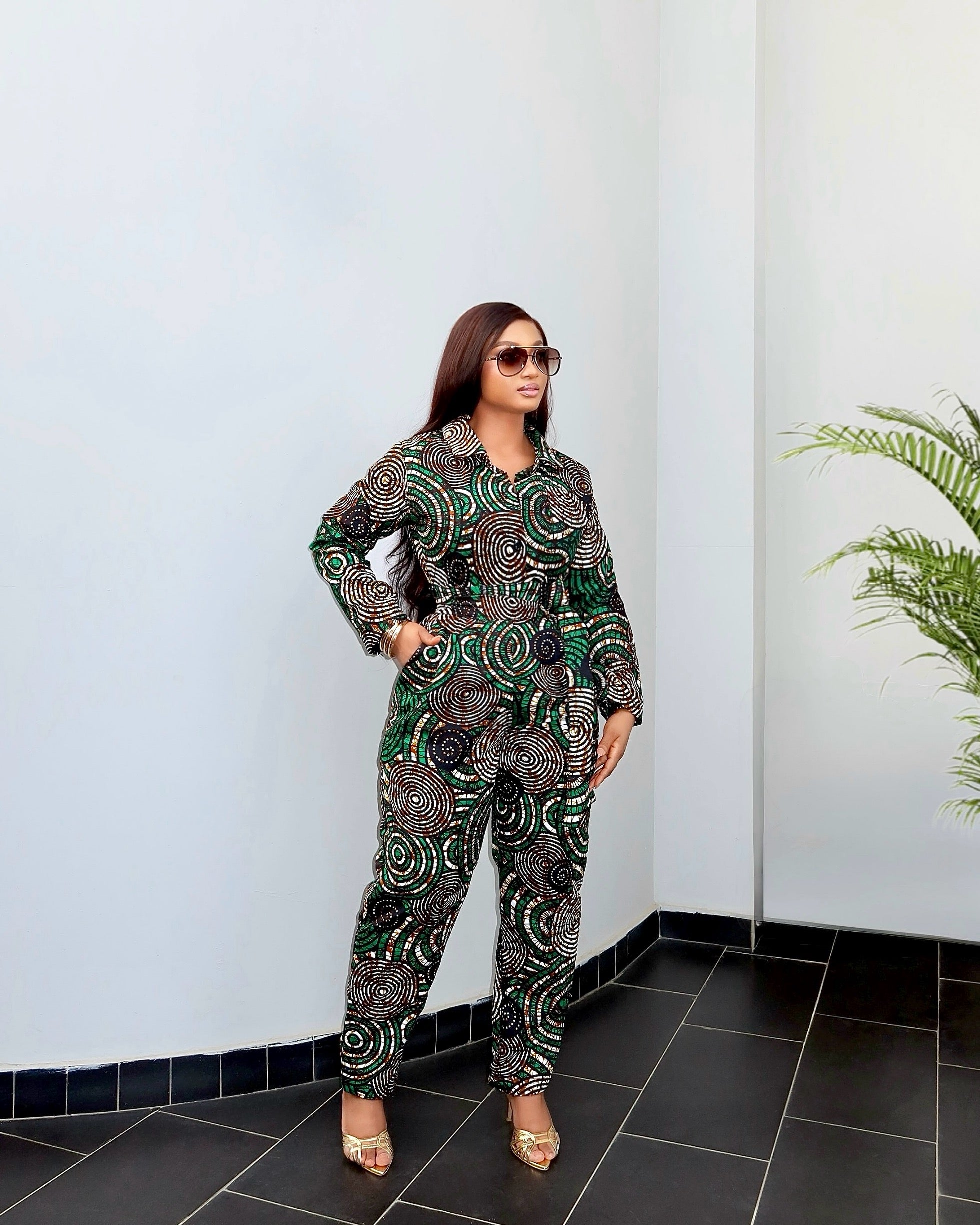 African Print Jumpsuits/Playsuits | USA and Canada | AceKouture