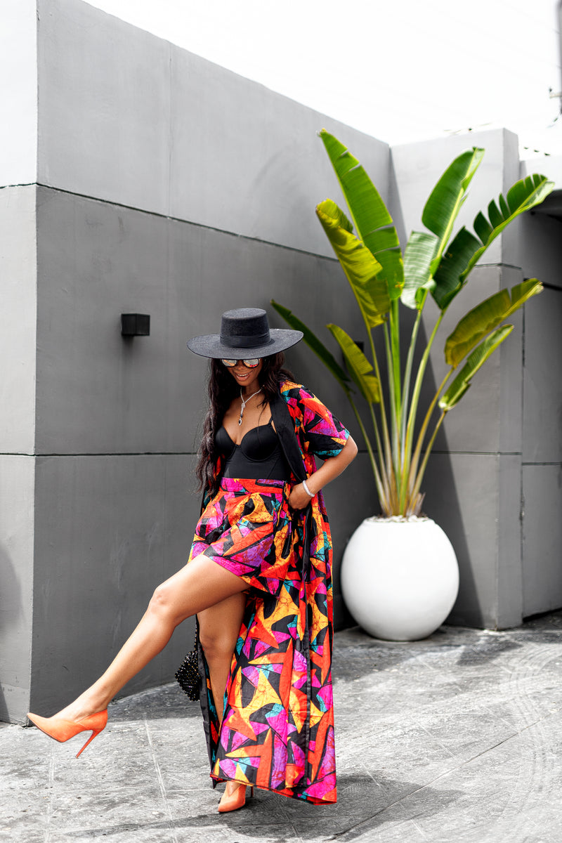 Morah Kimono & Shorts set