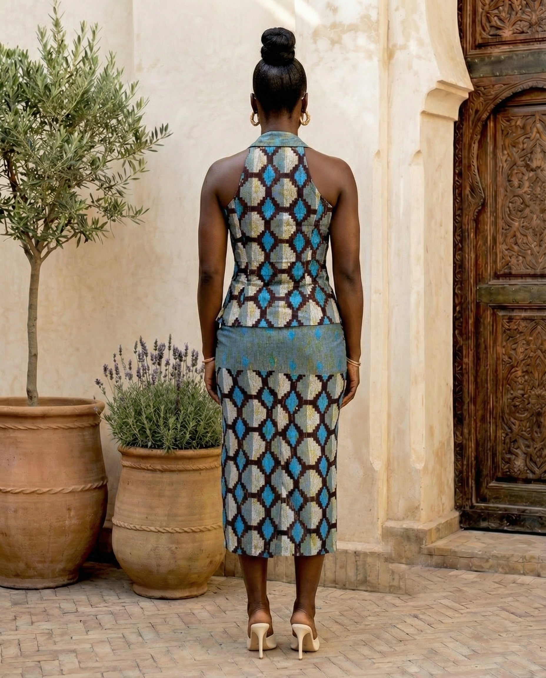 Aoife blazer and skirt set (Ships from April 8)