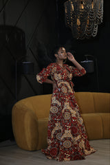 Nneamaka wrap dress