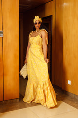 JORDAN maxi dress (Yellow)