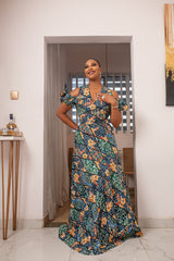 Buchi wrap dress