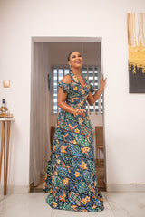 Buchi wrap dress