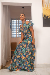 Buchi wrap dress
