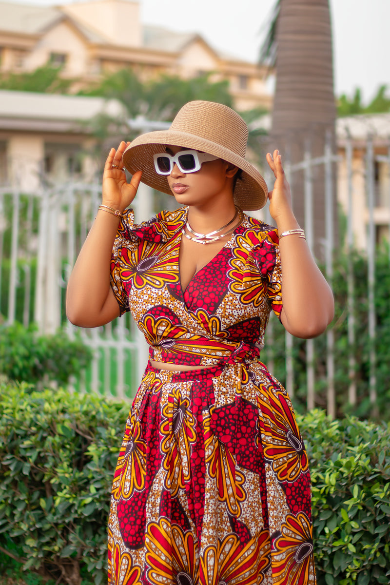 Kaleena wrap maxi skirt hotsell