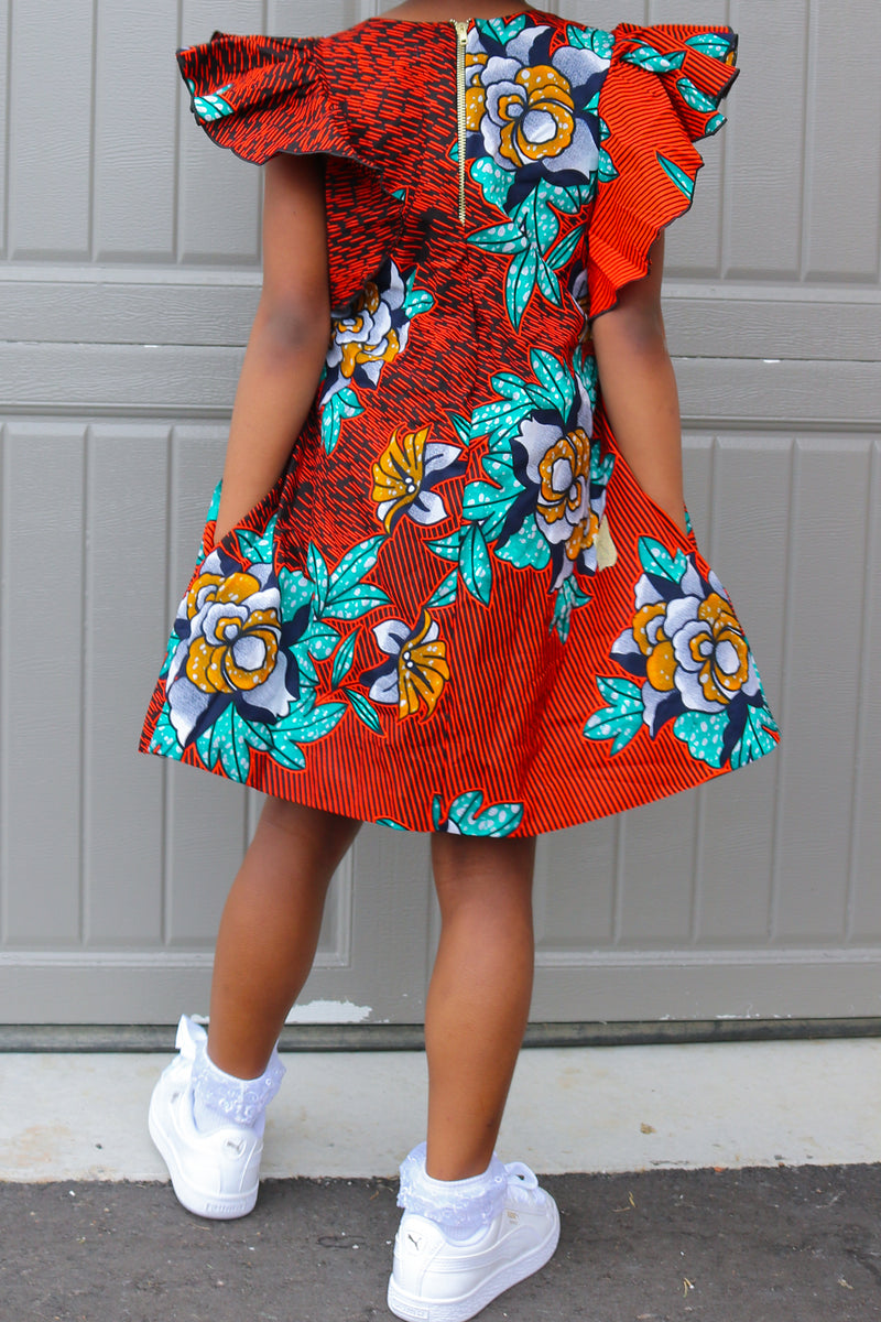 Ogechi little girls dress