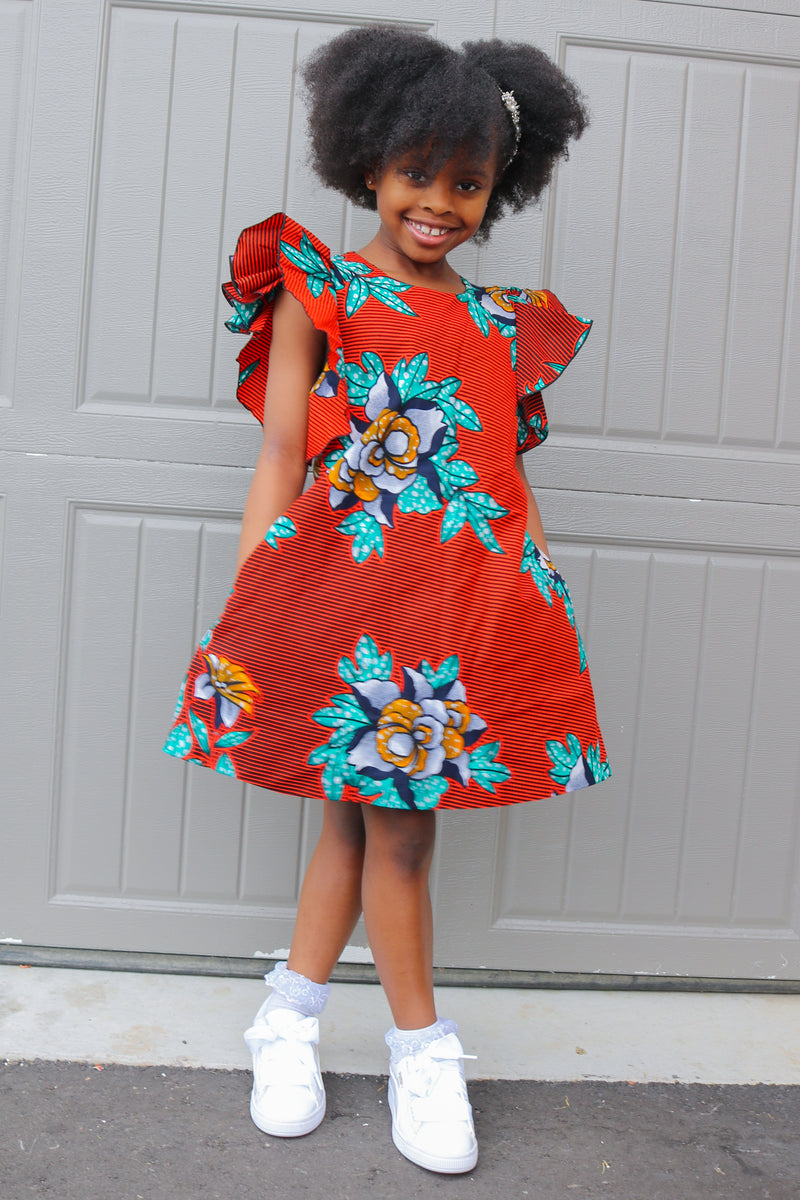 Ogechi little girls dress
