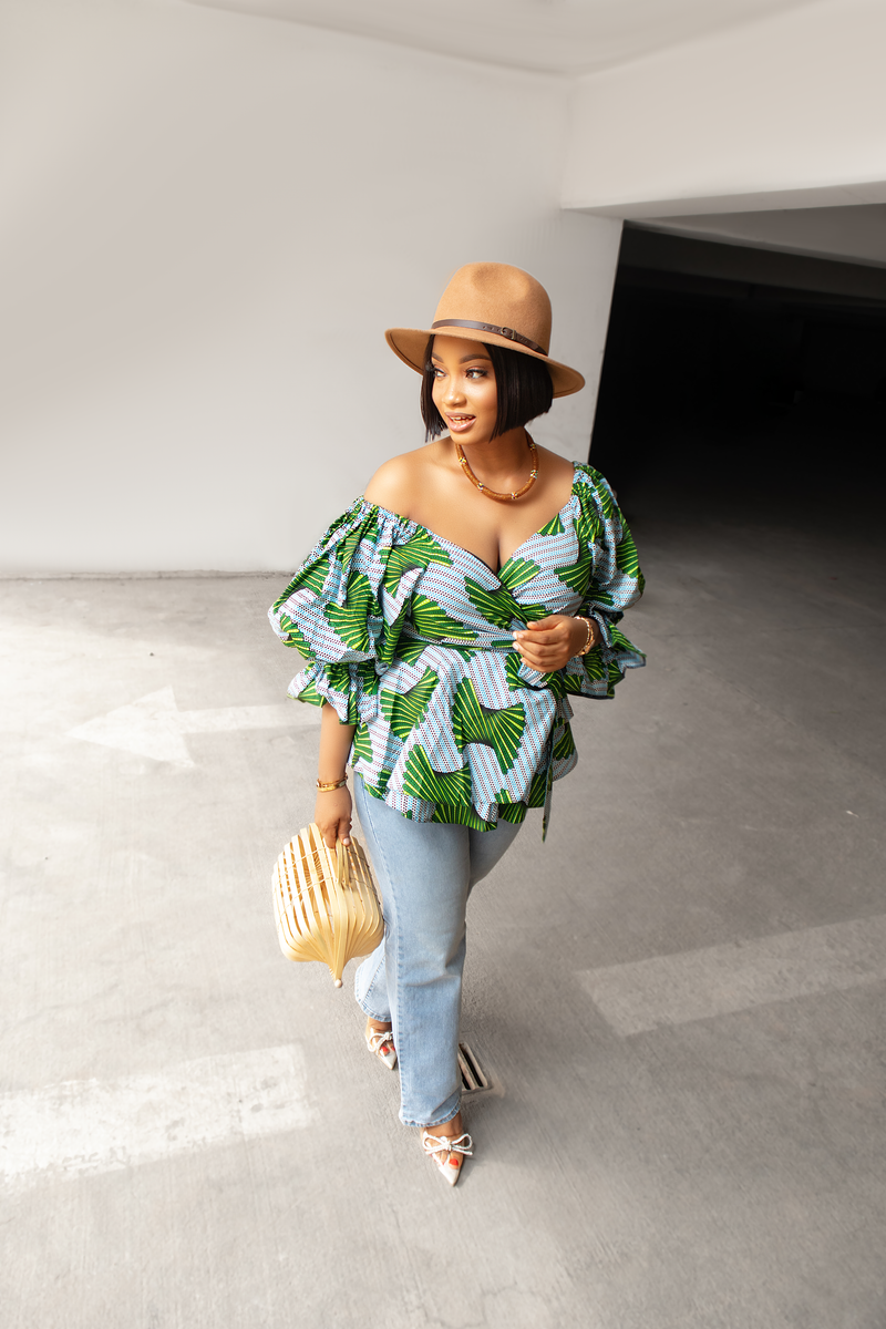 Fiji wrap top