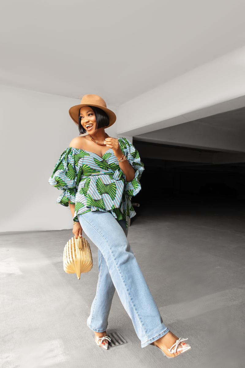 Fiji wrap top