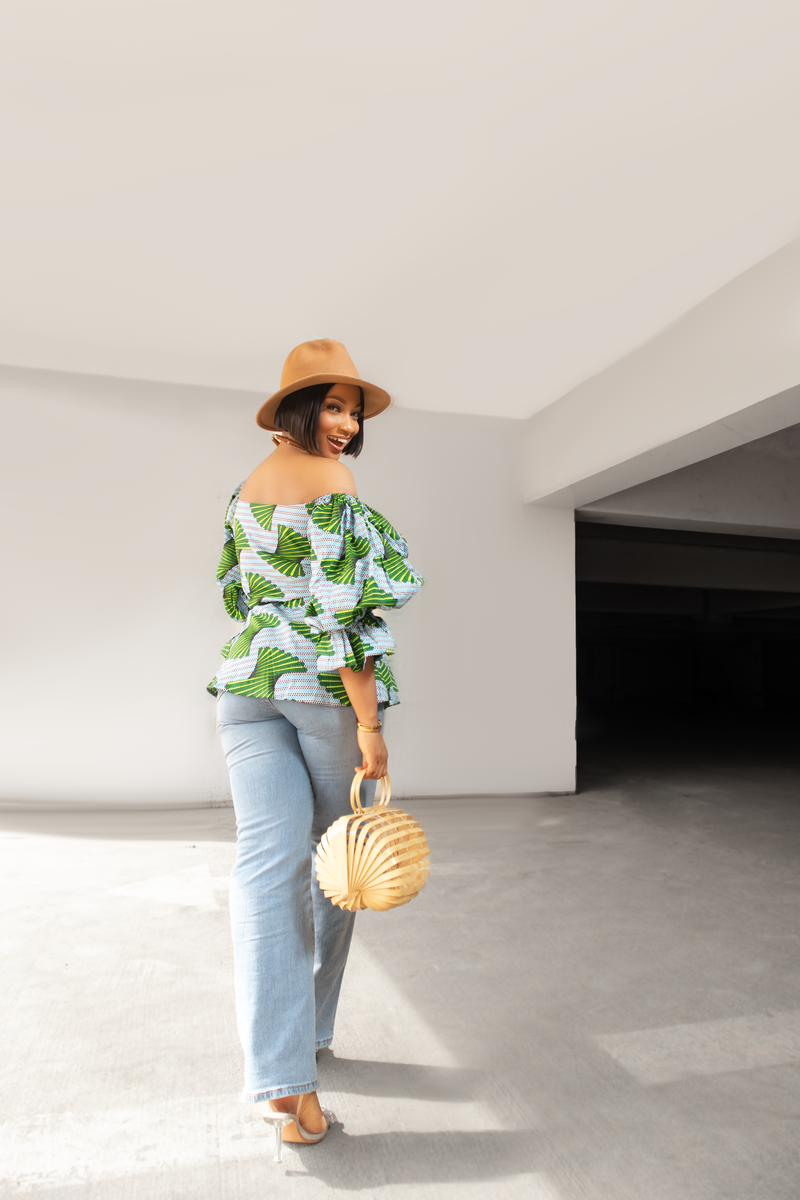 Fiji wrap top