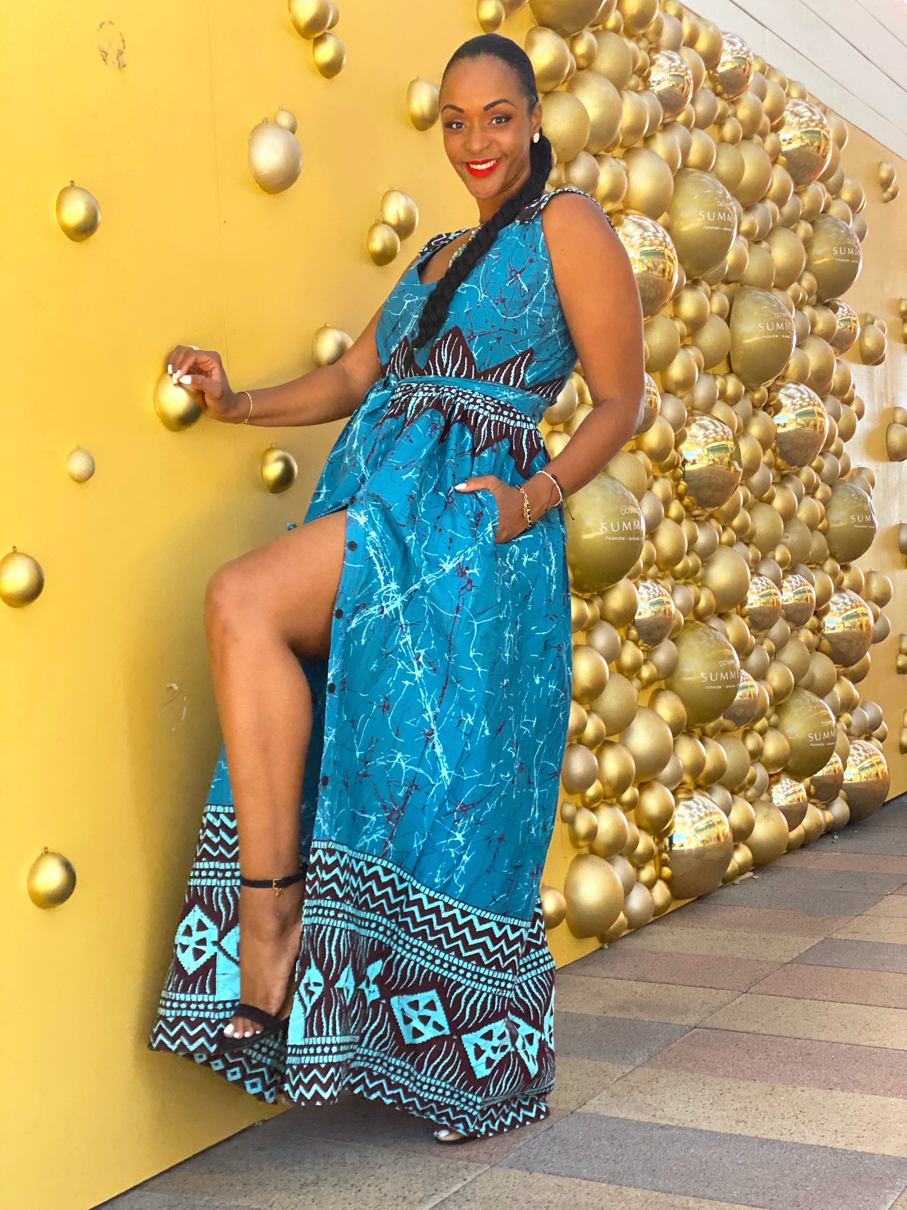 Kaodi maxi dress