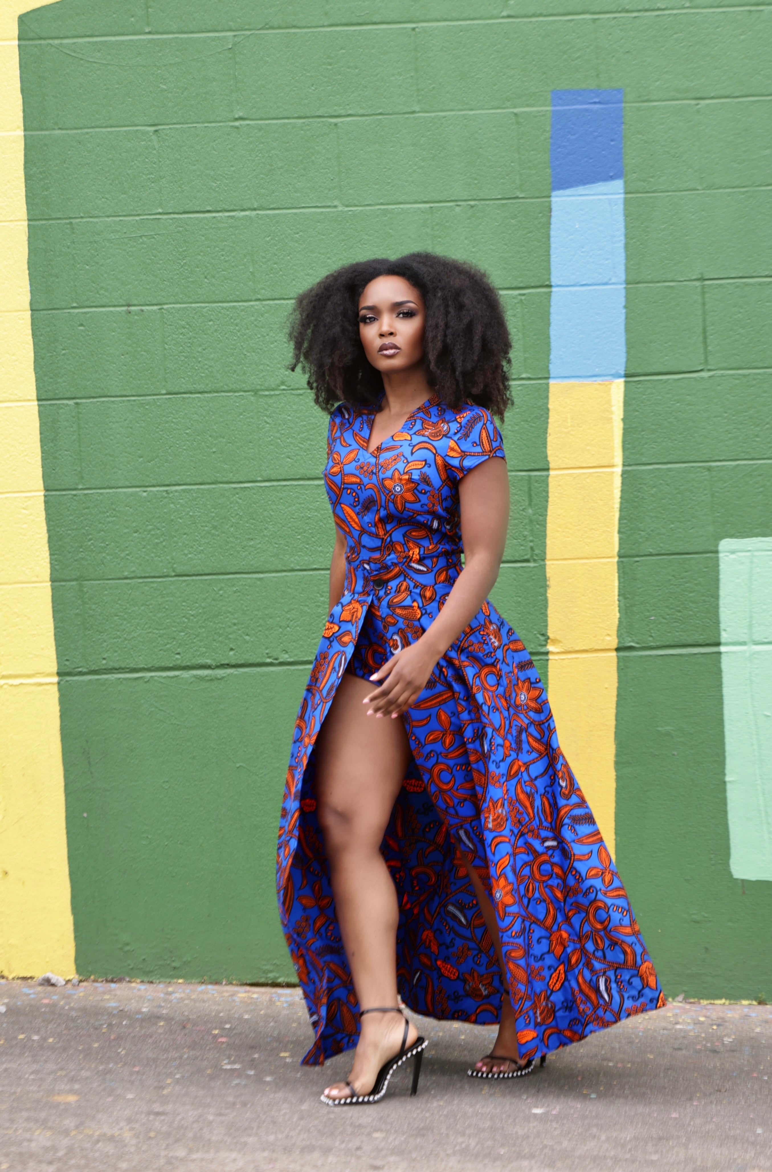 Adisa romper/skirt set